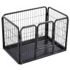 Puppy Playpen Steel 36"x23.2"x24"