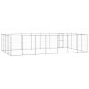 Outdoor Dog Kennel Galvanized Steel 364.7 ftÂ²