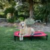 Elevated Pet Bed, Red, X-Large, 48"L