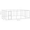 Outdoor Dog Kennel Galvanized Steel 260.5 ftÂ²