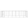 Outdoor Dog Kennel Galvanized Steel 364.7 ftÂ²