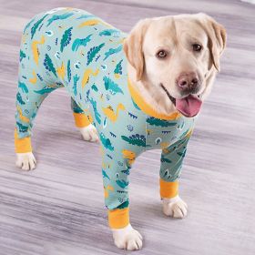 Pet Clothes All-inclusive Belly Four-legged Pet Clothing (Option: Dinosaur-26 Yards)