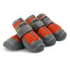 Pet Non-Skid Booties, Waterproof Socks Breathable Non-Slip with 3m Reflective Adjustable Strap Small to Large Size (4PCS/Set) Paw Protector