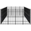 Outdoor Dog Kennel Steel 396.8 ftÂ²